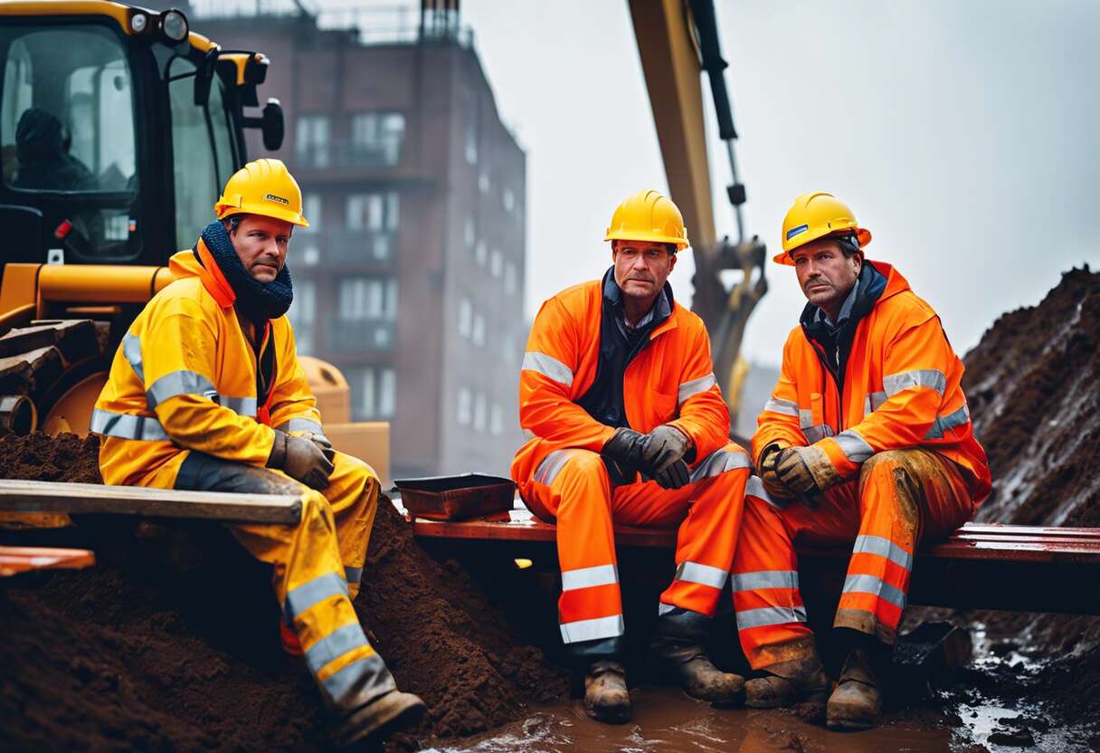 Congés intempéries dans le terrassement : une protection supplémentaire pour les travailleurs