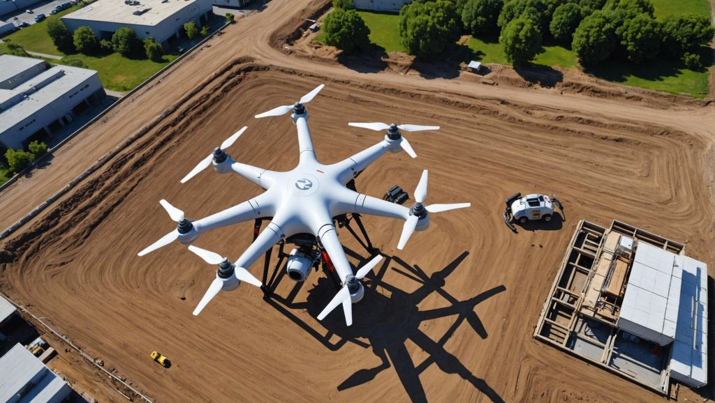 Drone et topographie : révolution dans le secteur du terrassement