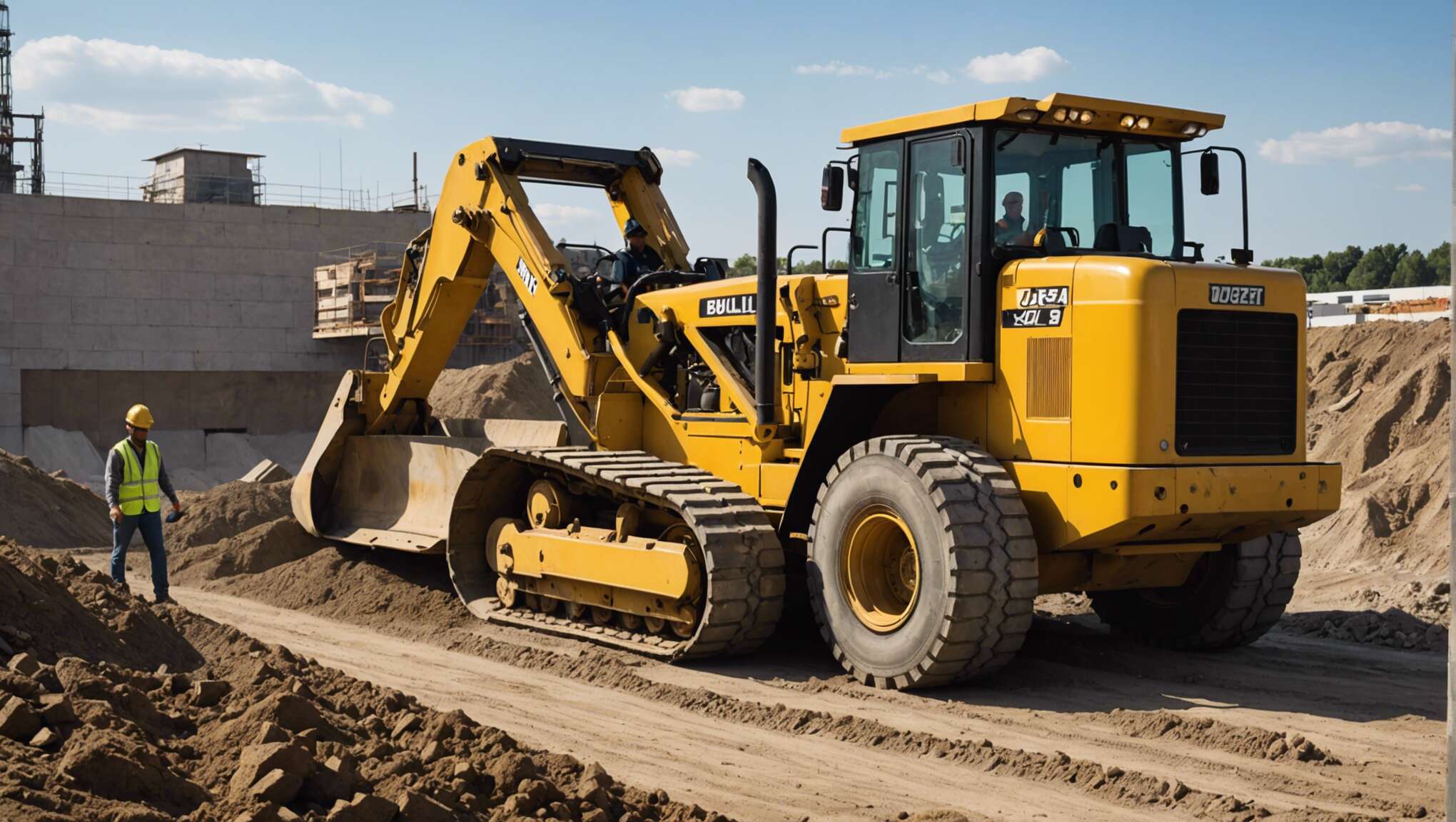 Investir dans un bulldozer : taille et puissance à considérer